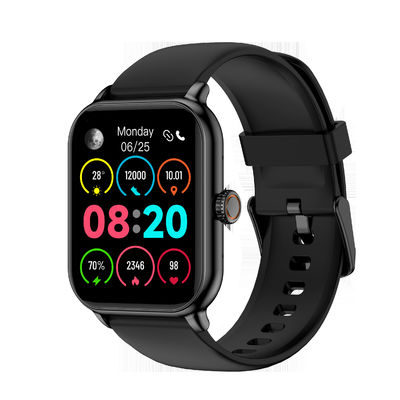 Linwear 1.83 بوصة عرض TFT LCD ساعة ذكية مقبض دوار مغناطيسي الموضة الحديثة